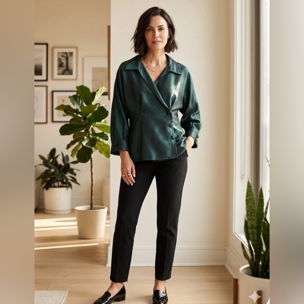 Joseph Ribkoff Taffeta Top​